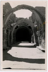 Galleri 94 mot söder, S:t Simeons kloster, Aswan, Egypten, fotografi av Ugo Monneret de Villard