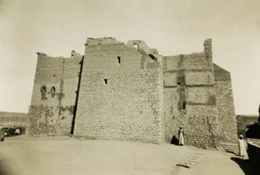 S:t Simeons kloster, Aswan, Egypten, fotografi av Ugo Monneret de Villard