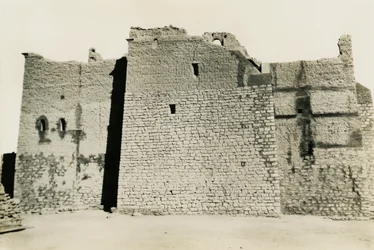 S:t Simeons kloster, Aswan, Egypten, fotografi av Ugo Monneret de Villard