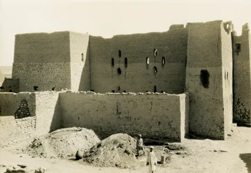 S:t Simeons kloster, Aswan, Egypten, fotografi av Ugo Monneret de Villard