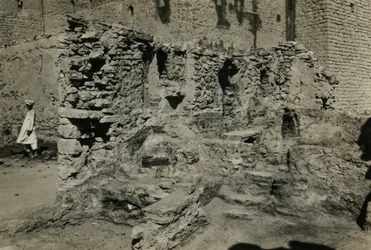 Ruinerna av kyrkan i S:t Simeons kloster, Aswan, Egypten, foto: Ugo Monneret de Villard