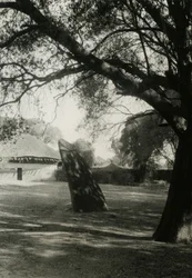 Stele i Axum, Etiopien, fotografi av Ugo Monneret de Villard, ca 1937