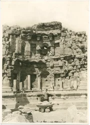 Nymphaeum, den grekisk-romerska staden Gerasa (idag Jerash), fotografi av Ugo Monneret de Villard, ca 1930