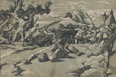 David och Goliat, ca. 1520-27.