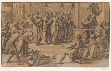 Ananias död