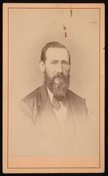 Porträtt av Dr. George Vasey 1822-1893, 1872.