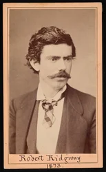 Porträtt av Robert Ridgway 1850-1929, april 1873.