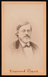 Porträtt av Townend Glover 1813-1883, 1873.