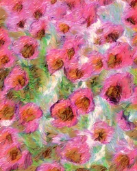 Drömlika rosa blommor