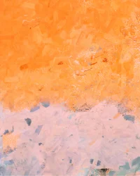Orange Blush – abstrakt