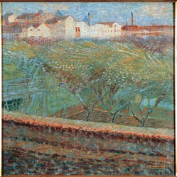 Aprilkväll, av Umberto Boccioni
