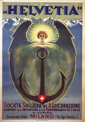 Helvetia affisch av Umberto Boccioni