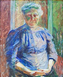 Porträtt av modern