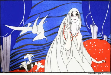 Arabian Nights (pochoirtryck)