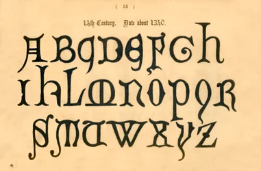 1300-talet. Datum omkring 1340, 1862