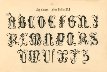 1500-talet. Från italienska MS., 1862