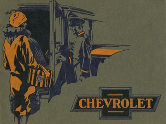 1928 Chevrolet försäljningsbroschyr.