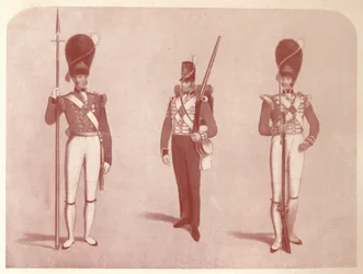 1:a eller grenadjärregementet av garde 1815, 1909