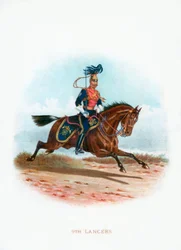 9:e Lancers, 1889