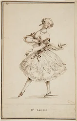 En balettdansare, Mademoiselle Leclerc