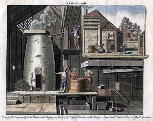 Ett brygghus, 1747