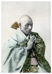 En buddhistisk präst, 1904
