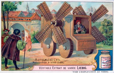 En bil med blad, 1460, c1900