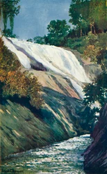 Kaskaden till Tijuca, Rio, 1914