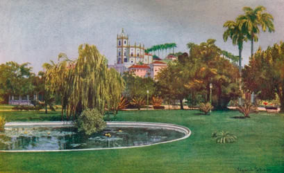 Ett hörn av Praca da Gloria, 1914