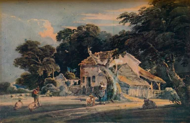 A Devonshire Farm, c1798, 1921
