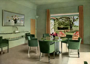 En fransk matsal, 1938