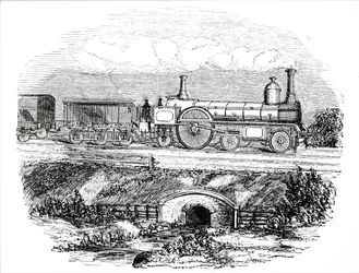 Ett LNWR-passagerarlok nr 223