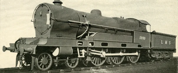 En ledande expresstyp på L.M.S. - The Rebuilt Claughton., c1930.
