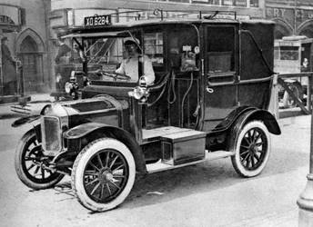 En taxi i London, 1926-1927