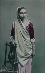 En Parsi Lady, c1930-talet.