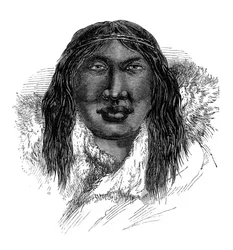 En patagonier, 1848