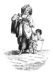 En rysk kvinna, 1800-talet