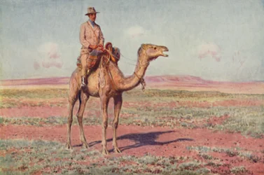En scen i centrala Australien, 1923.
