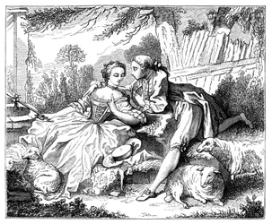 En herdinna, 1885
