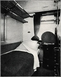 En sovplats på natten Scotsman, London & North Eastern Railway, 1926