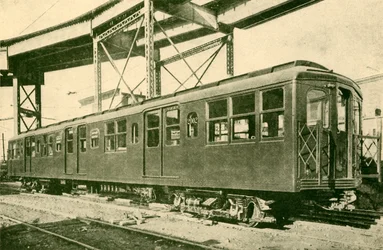 A Steel Car, New York Underground and Elevated Electric Railways, 1930.