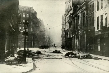 En gata i Lille, 1919.