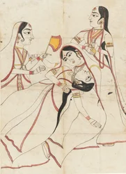 A Swooning Lady, sent 1800-tal.