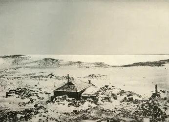A View of the Hut Looking Northwards., c1908, 1909.