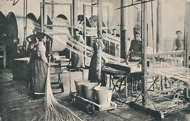 En vaxtillverkningsanläggning, 1917