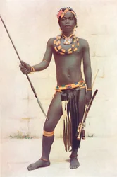 En zulukrigare, 1912