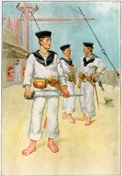 Ett internatparti, c1890-c1893