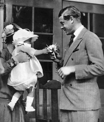 En bukett till prinsen av Wales i Enham Village Centre, 1926