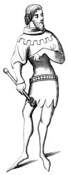 En härold, 1300-talet 1849