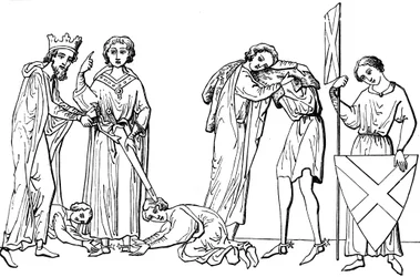 En riddares beväpning, 1849